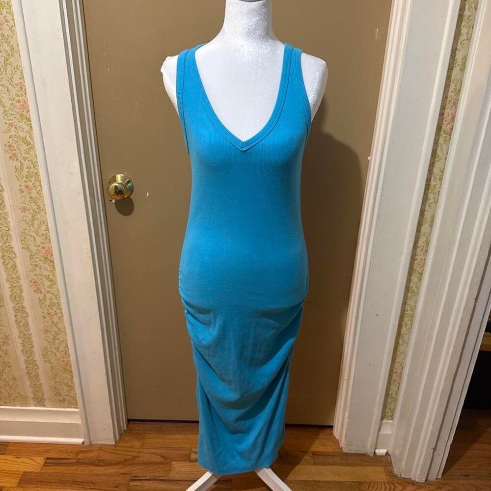 Blue maxi dress